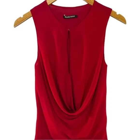 Black Halo Color Block Dress - Alo Sleeveless in Red and Purple Size 4