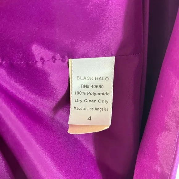 Black Halo Color Block Dress - Alo Sleeveless in Red and Purple Size 4