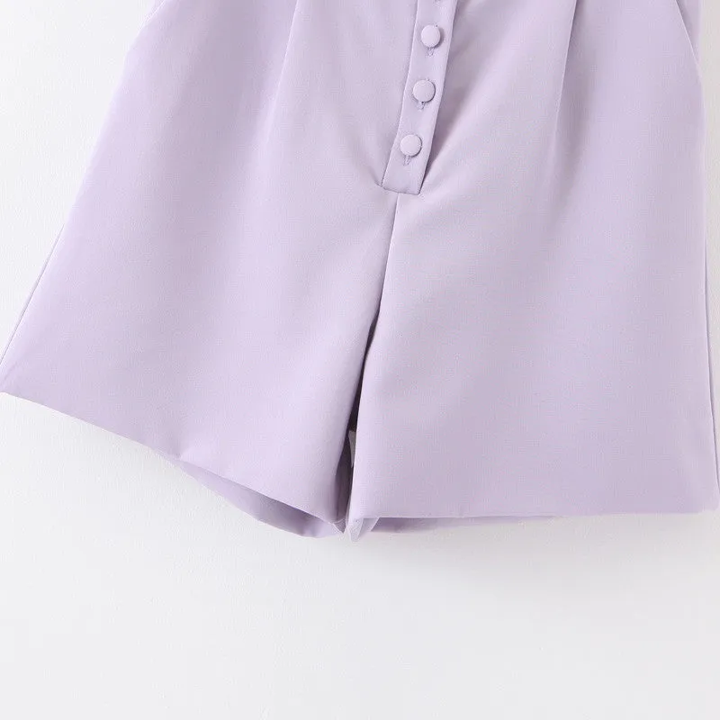 Blazer Suit Shorts Underwear Three-piece Suit Set
