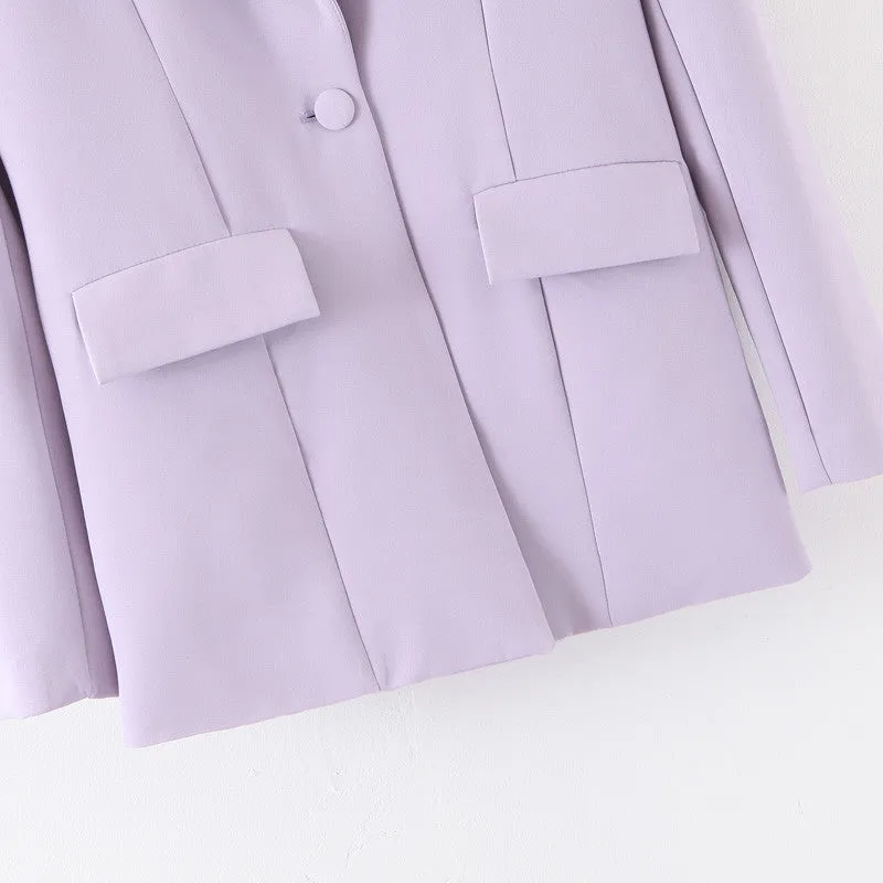 Blazer Suit Shorts Underwear Three-piece Suit Set