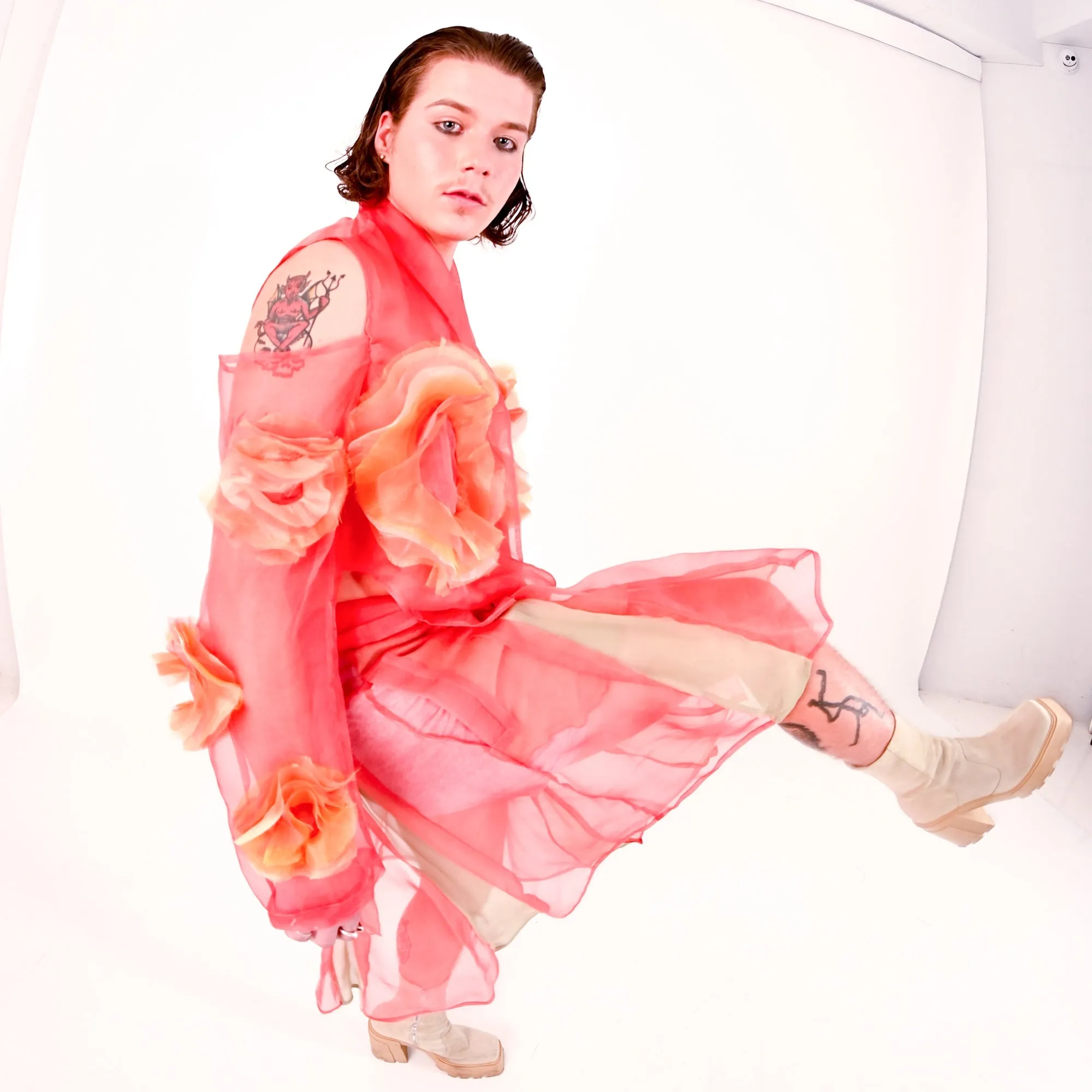Blossom Silk Organza Jacket