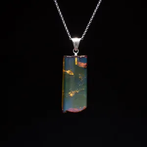 Blue Amber Pendant, Helios