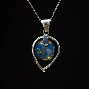 Blue Amber Pendant, Vitalija