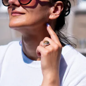 Blue Amber Ring, Danetta