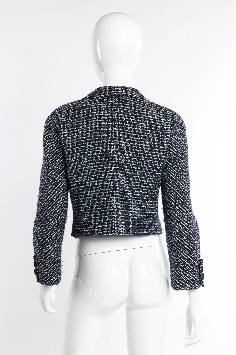 Bouclé Cropped Jacket