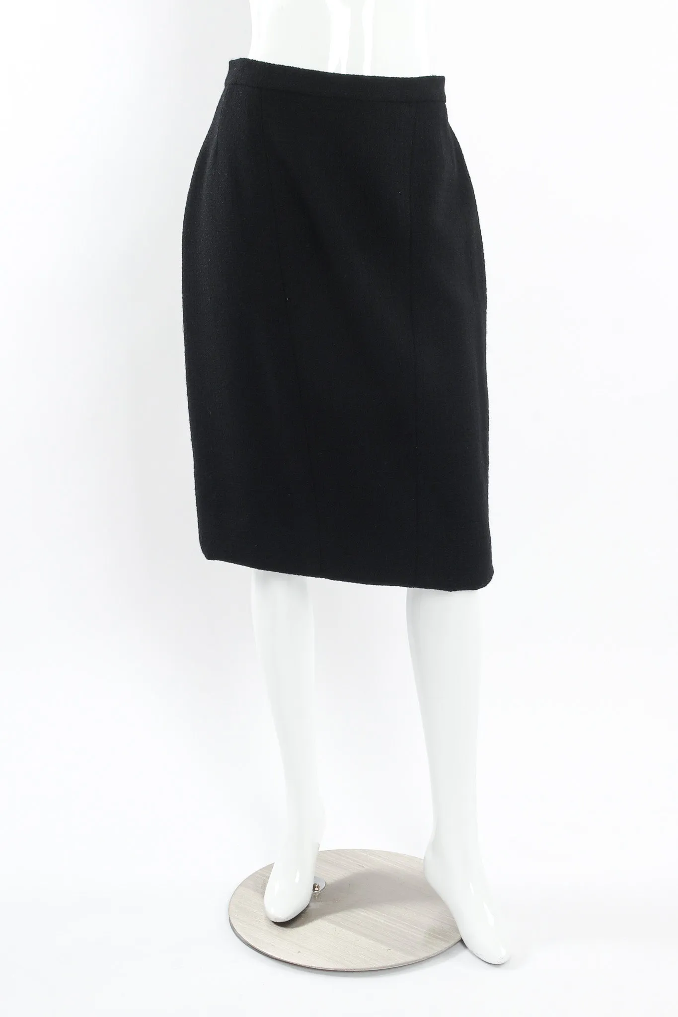 Boucle Wool Jacket & Skirt Set