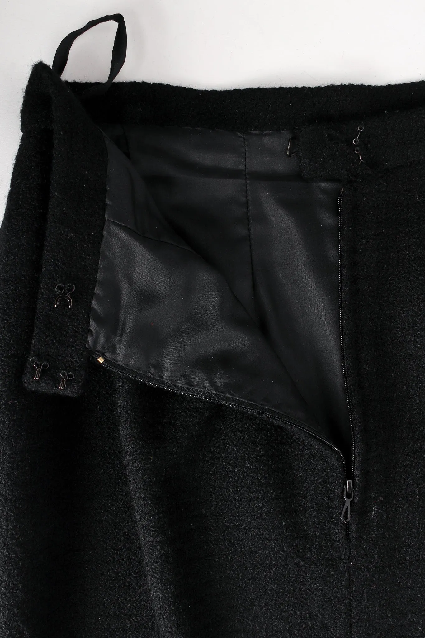 Boucle Wool Jacket & Skirt Set
