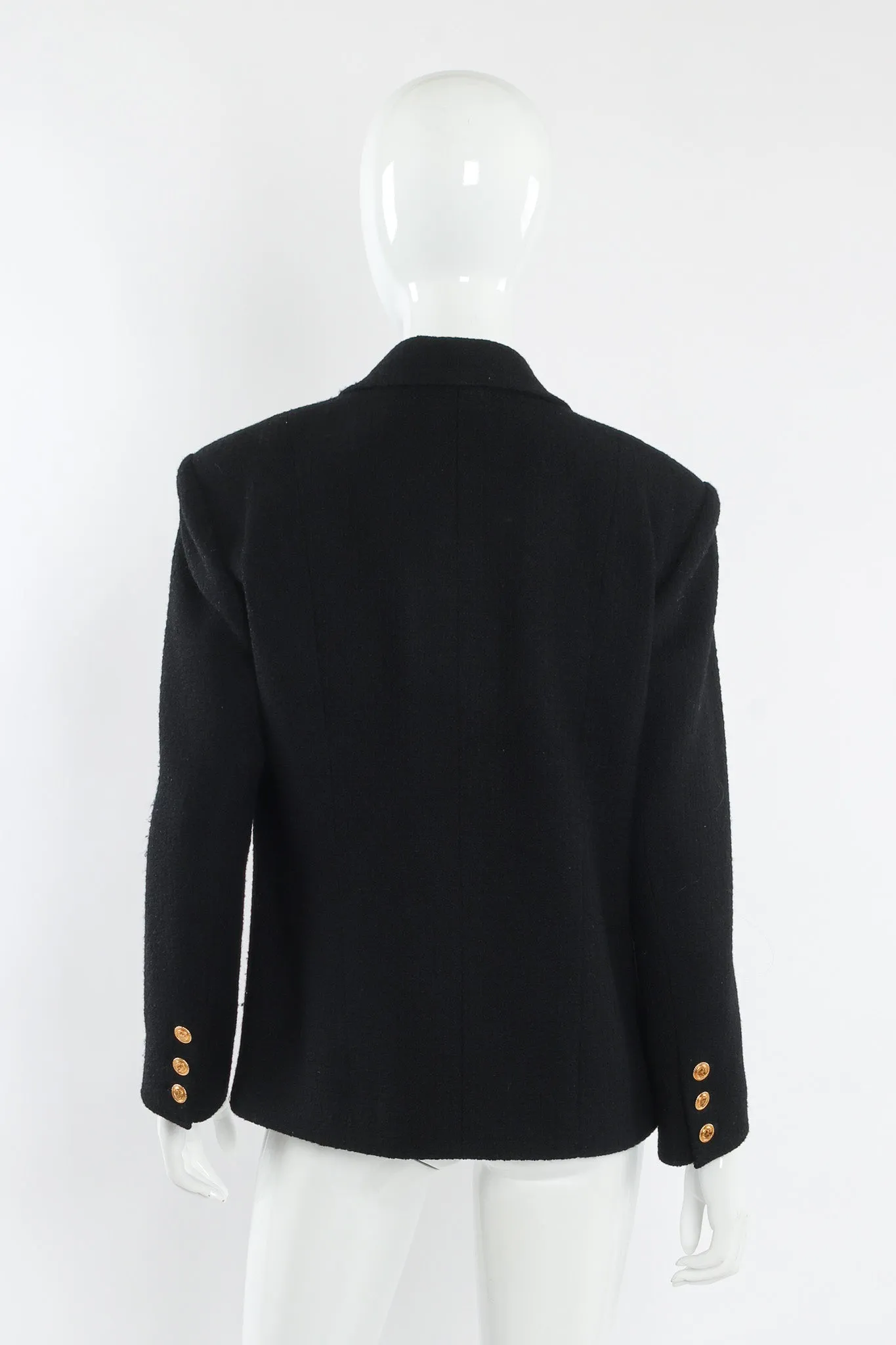 Boucle Wool Jacket & Skirt Set