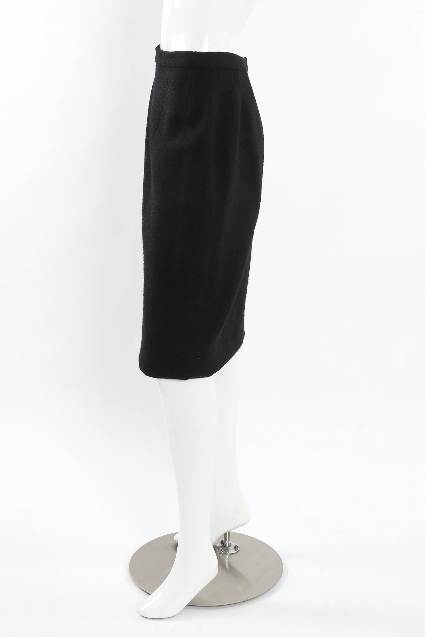 Boucle Wool Jacket & Skirt Set