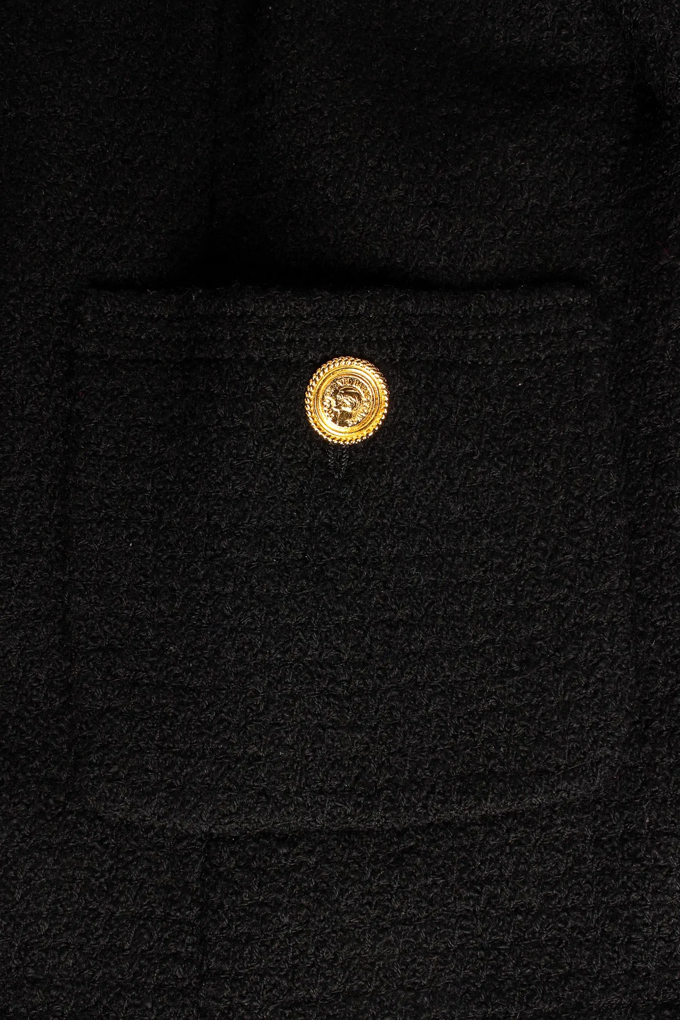 Boucle Wool Jacket & Skirt Set