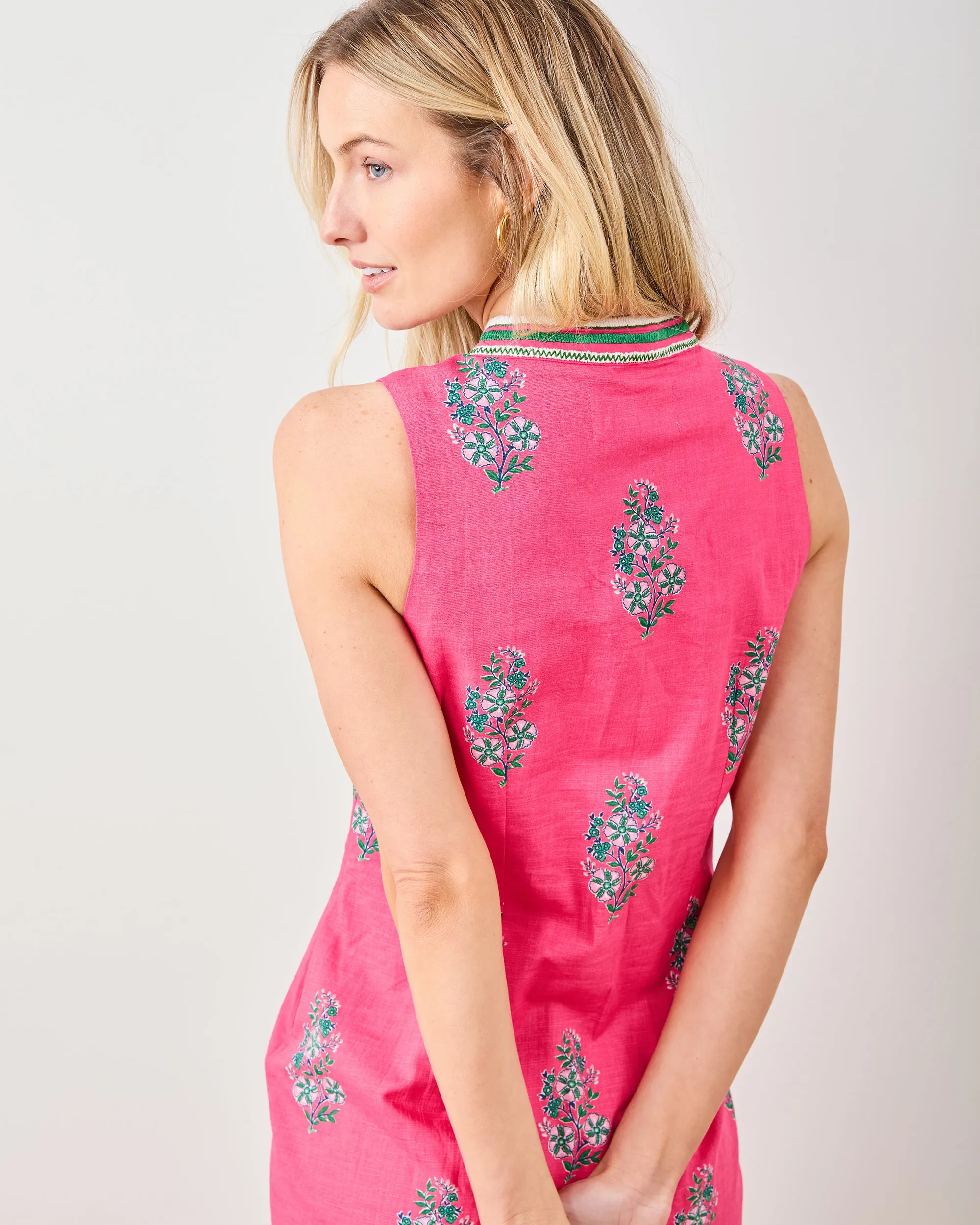 Bouquet Blossoms - Ocean View Shift - Hot Pink