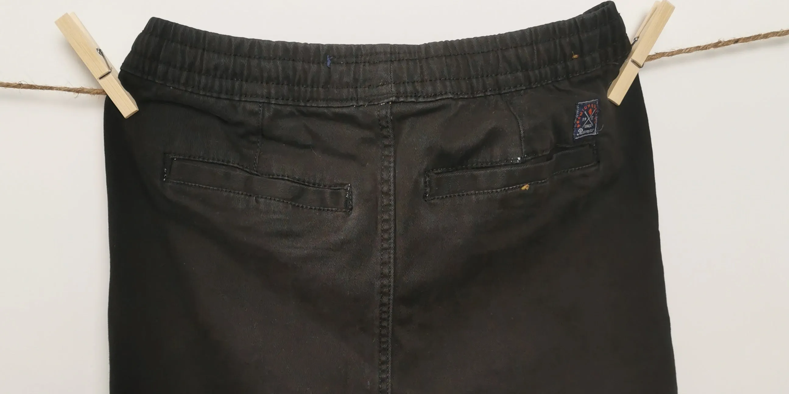 BOY SIZE LARGE - RUMORS, Black Slim Fit Pants VGUC B49