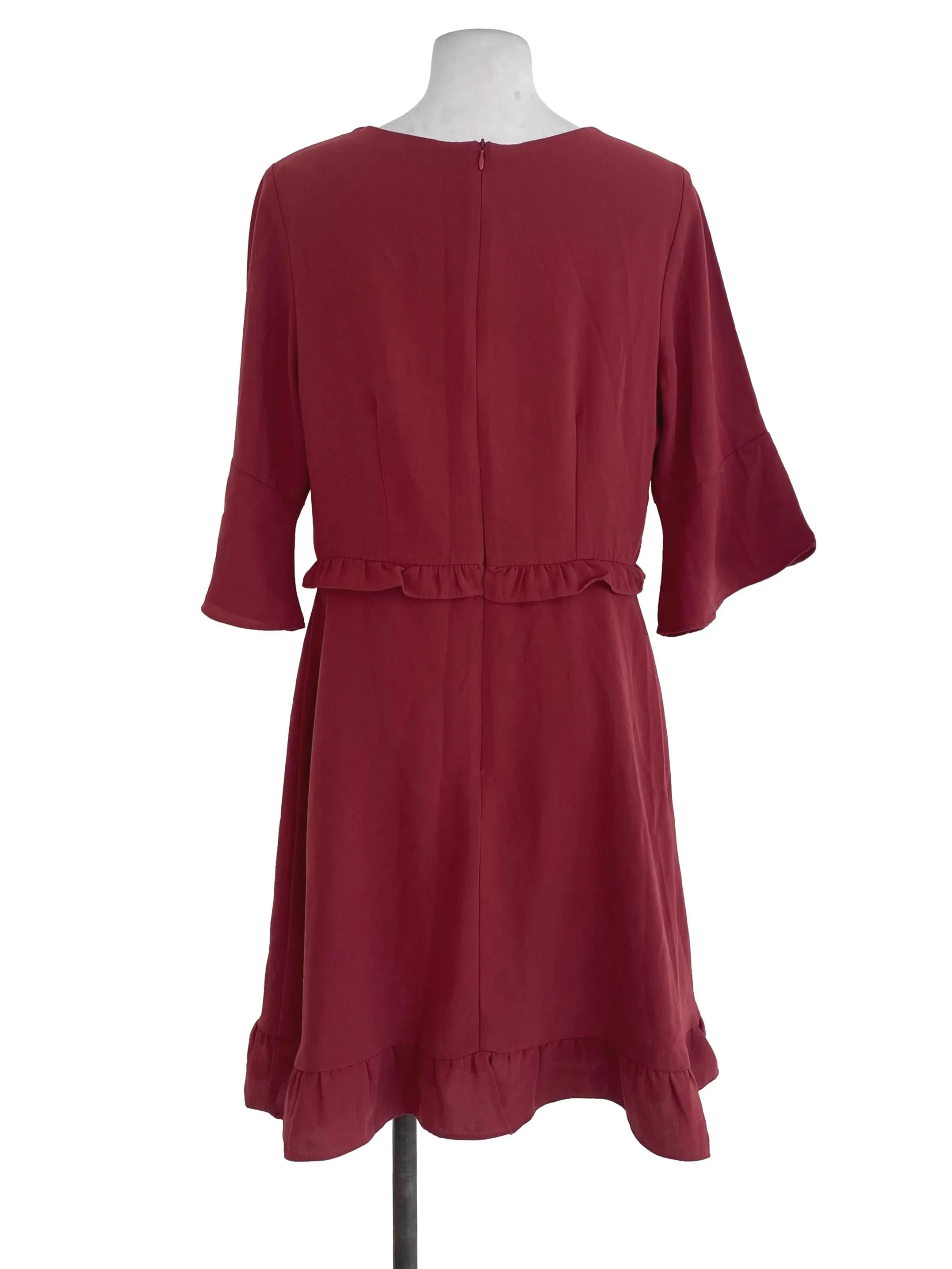 Brick A-Line Dress