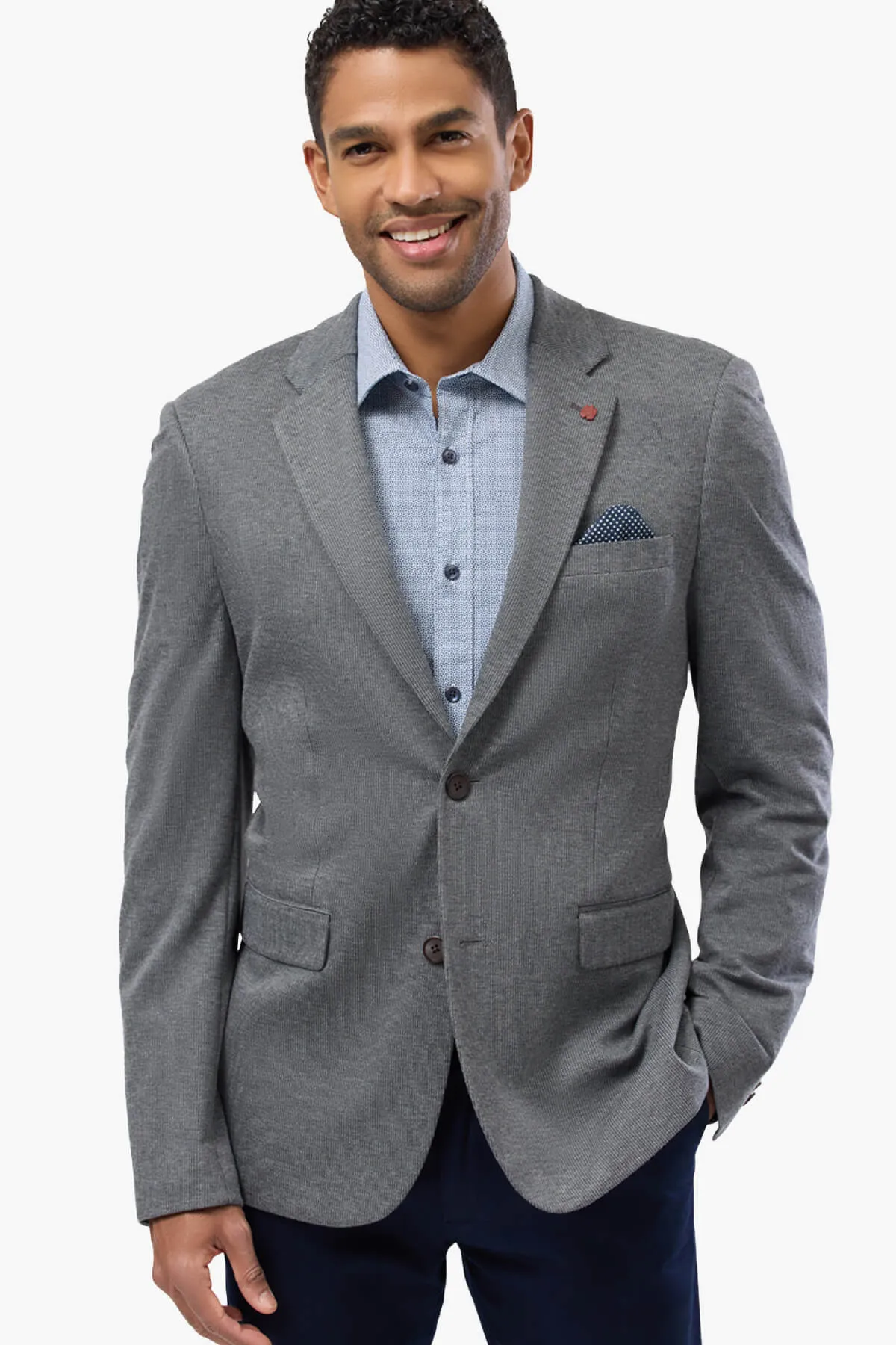 Brooksfield | Narrow Stripe Blazer