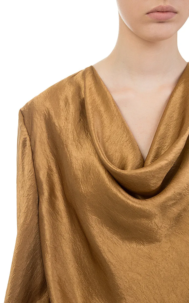 Brown blouse