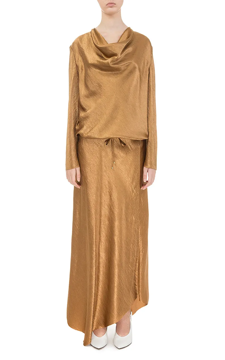Brown blouse