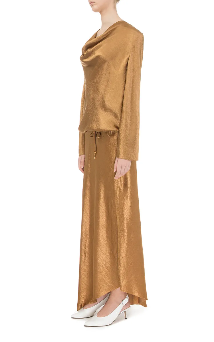 Brown blouse