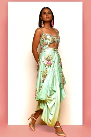 BUGGERED - MINT JUMPSUIT