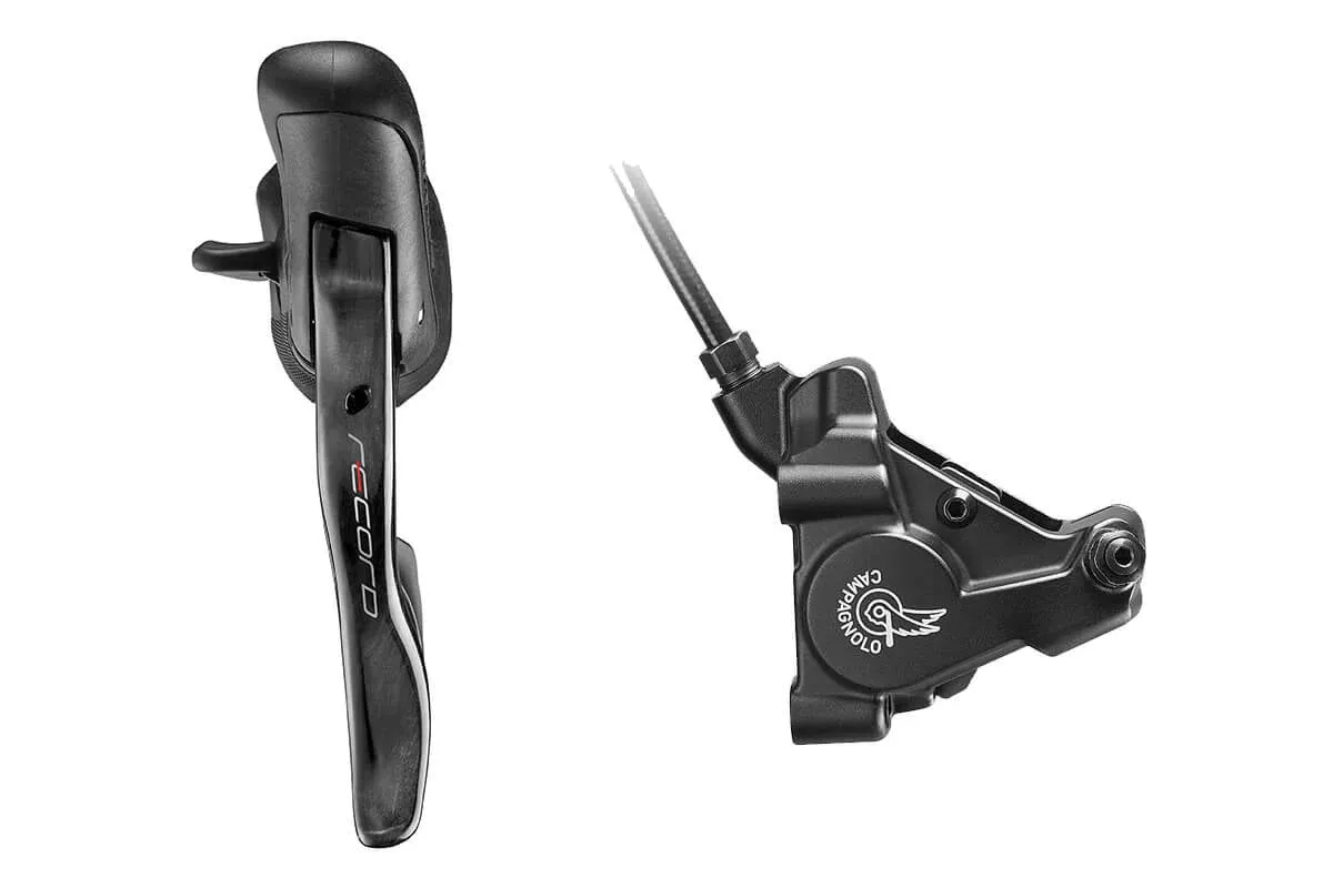 Campagnolo Record 12-Speed Right Ergo Lever & 160mm Front Caliper Set