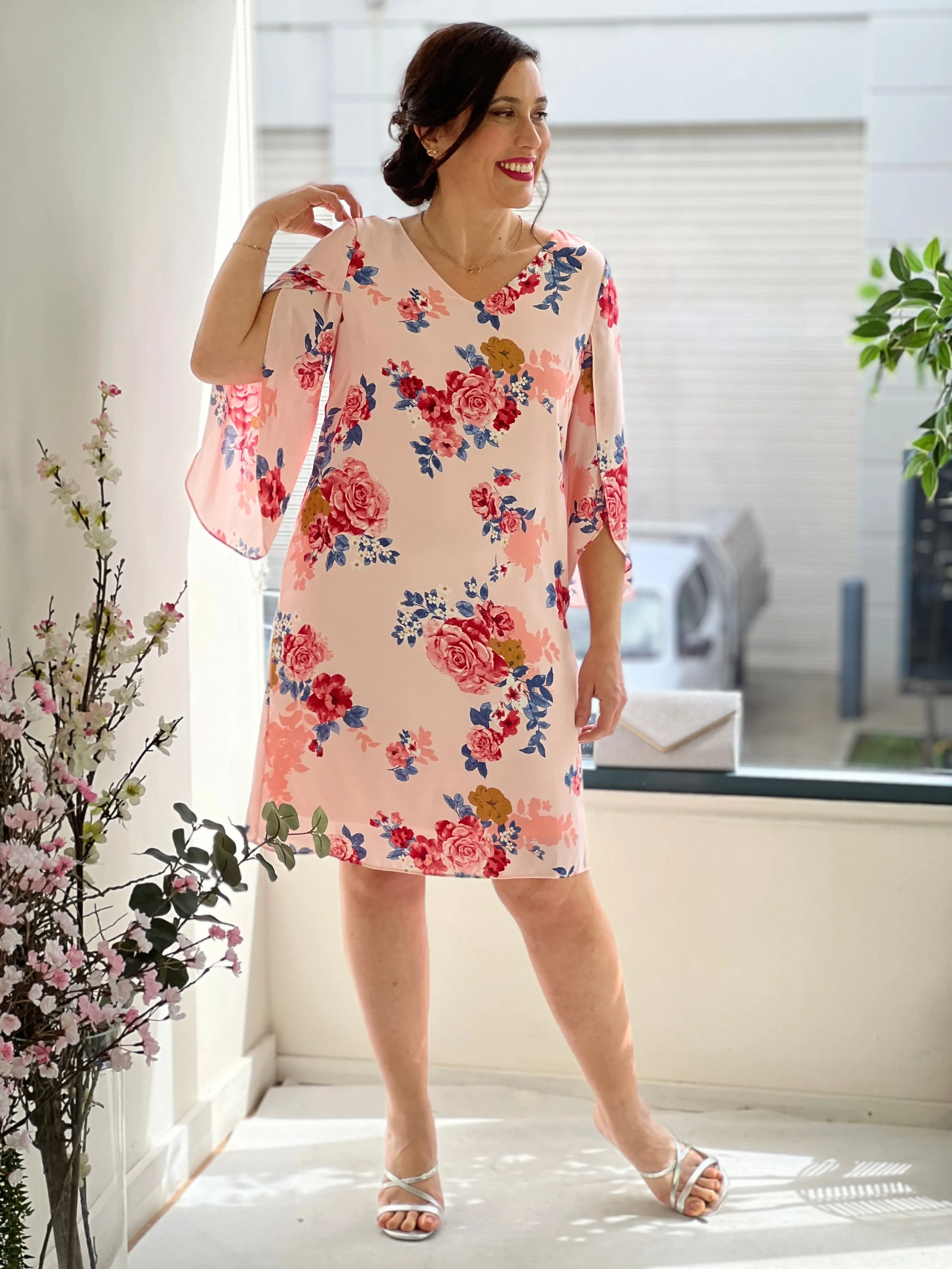 Cecilia Blush Event Dress
