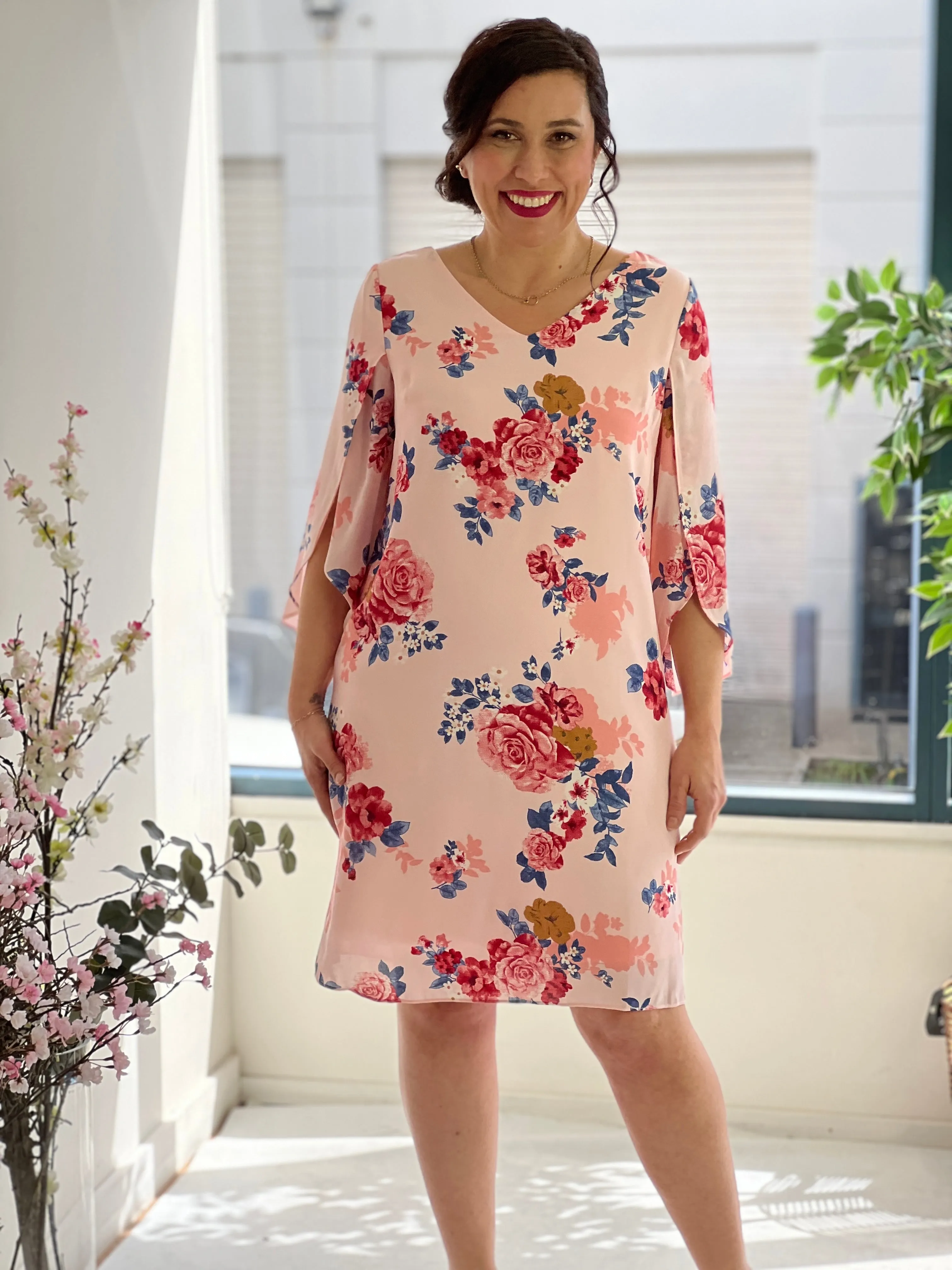 Cecilia Blush Event Dress