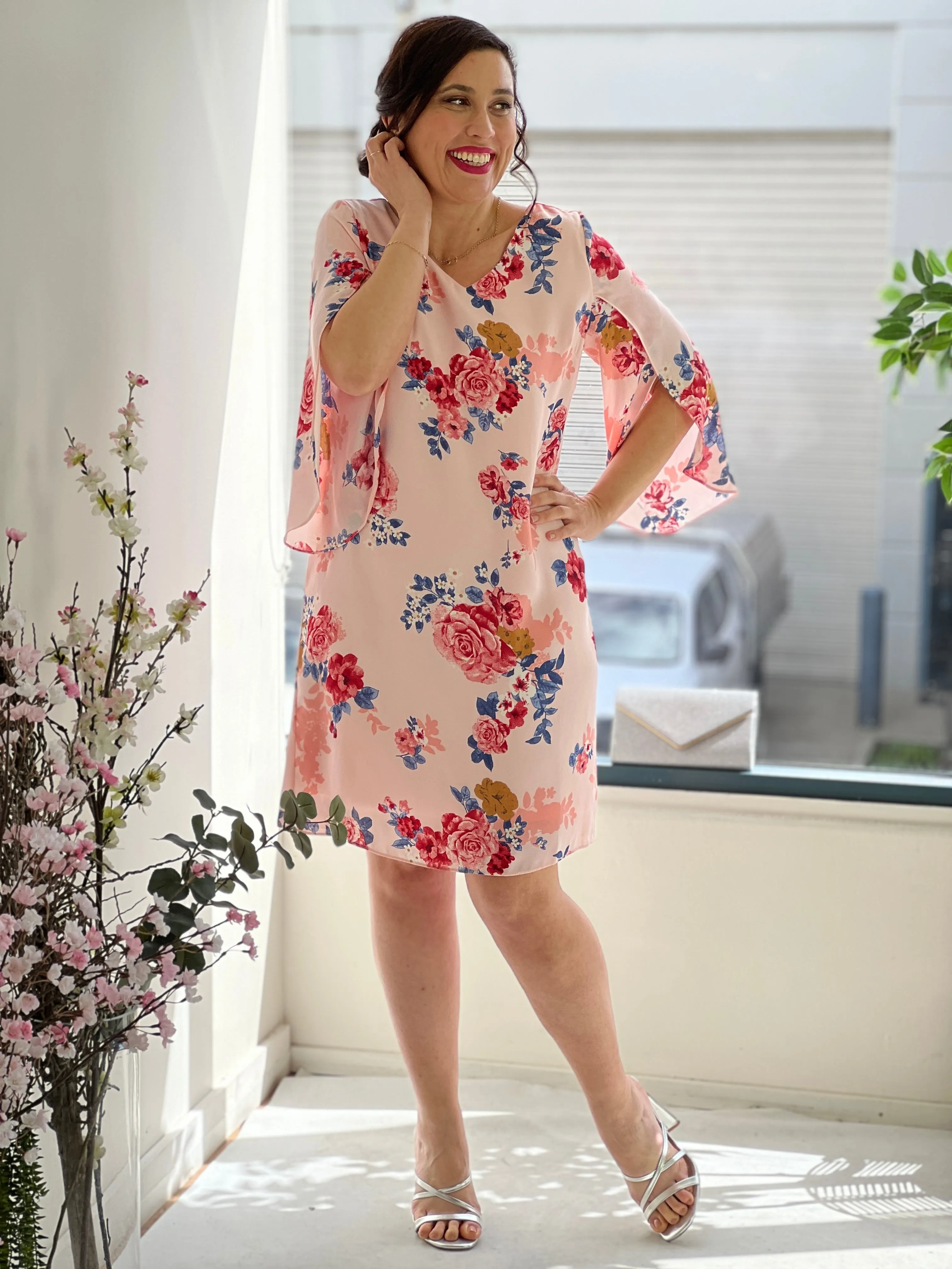 Cecilia Blush Event Dress