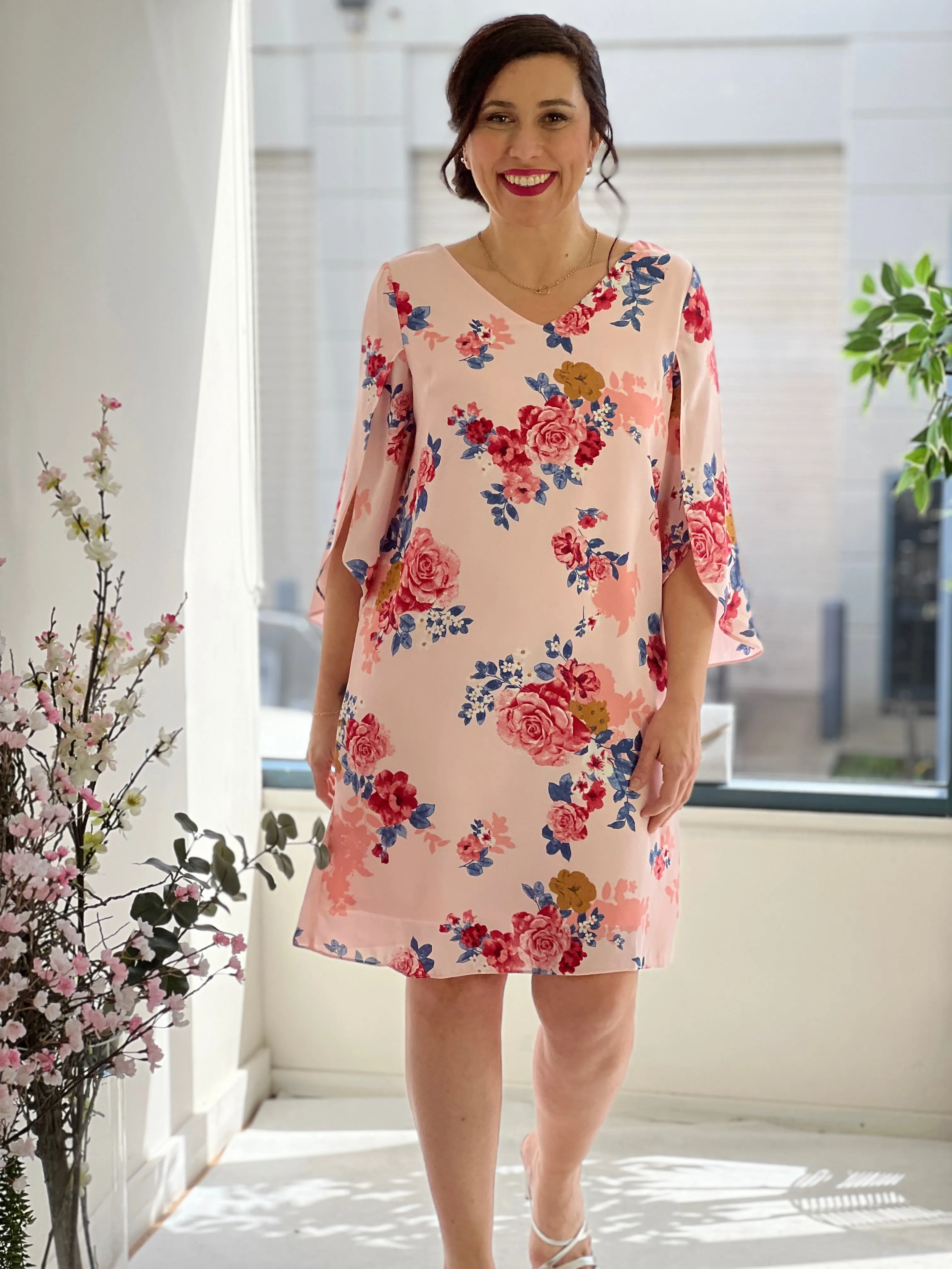 Cecilia Blush Event Dress