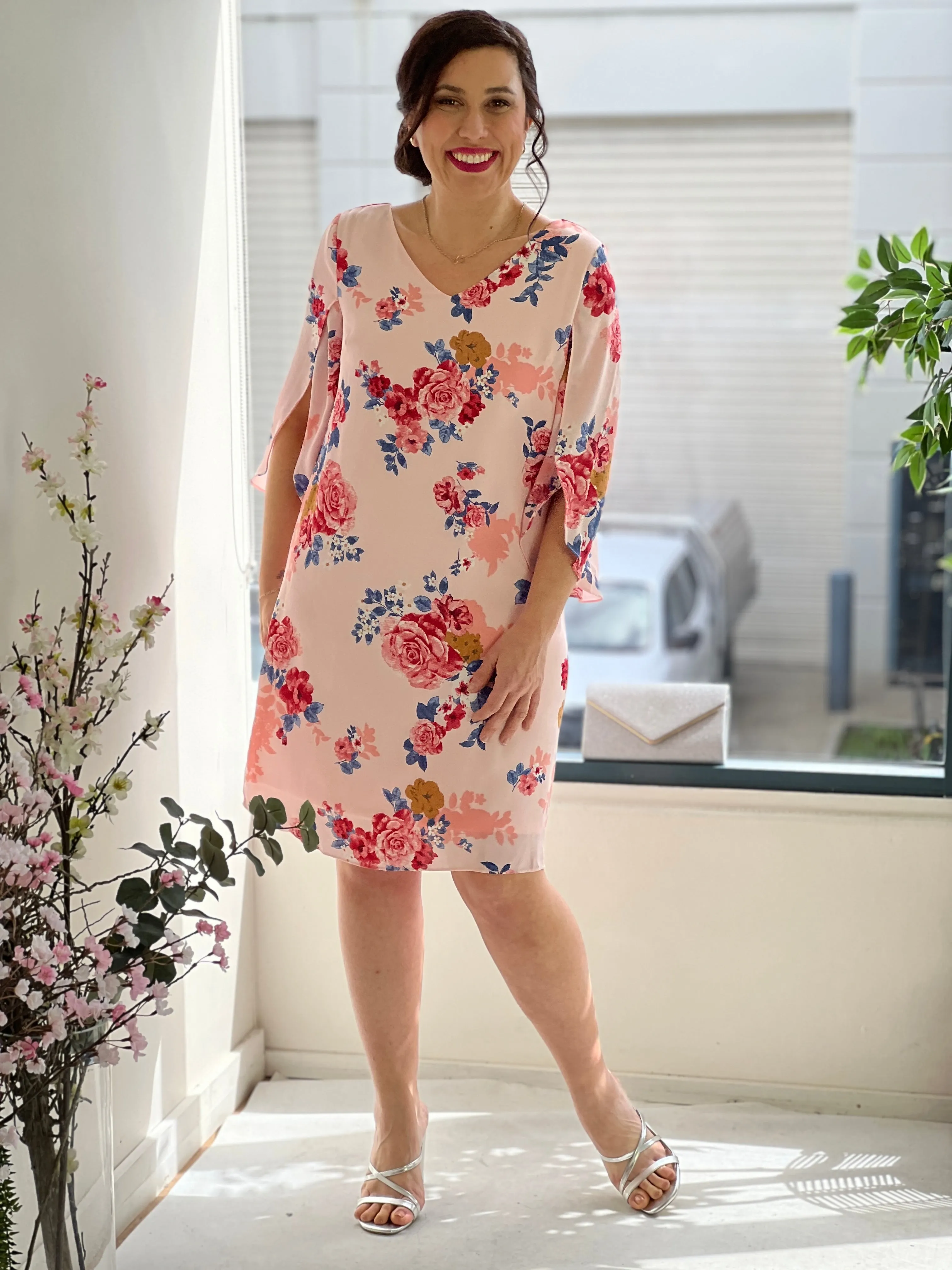 Cecilia Blush Event Dress