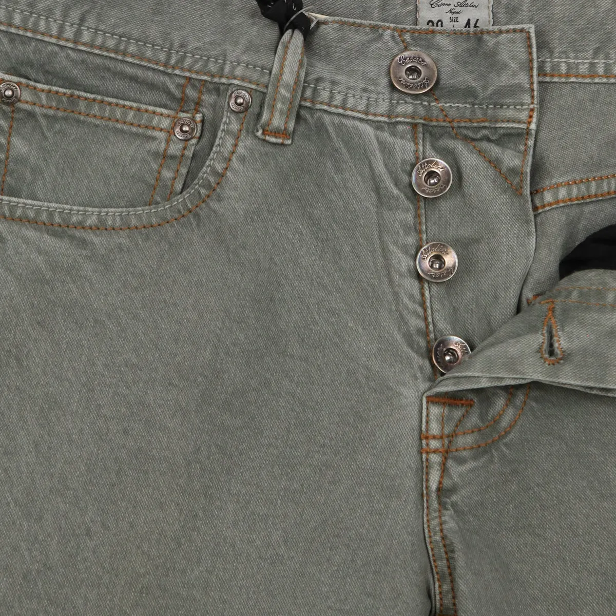 Cesare Attolini Green Pants