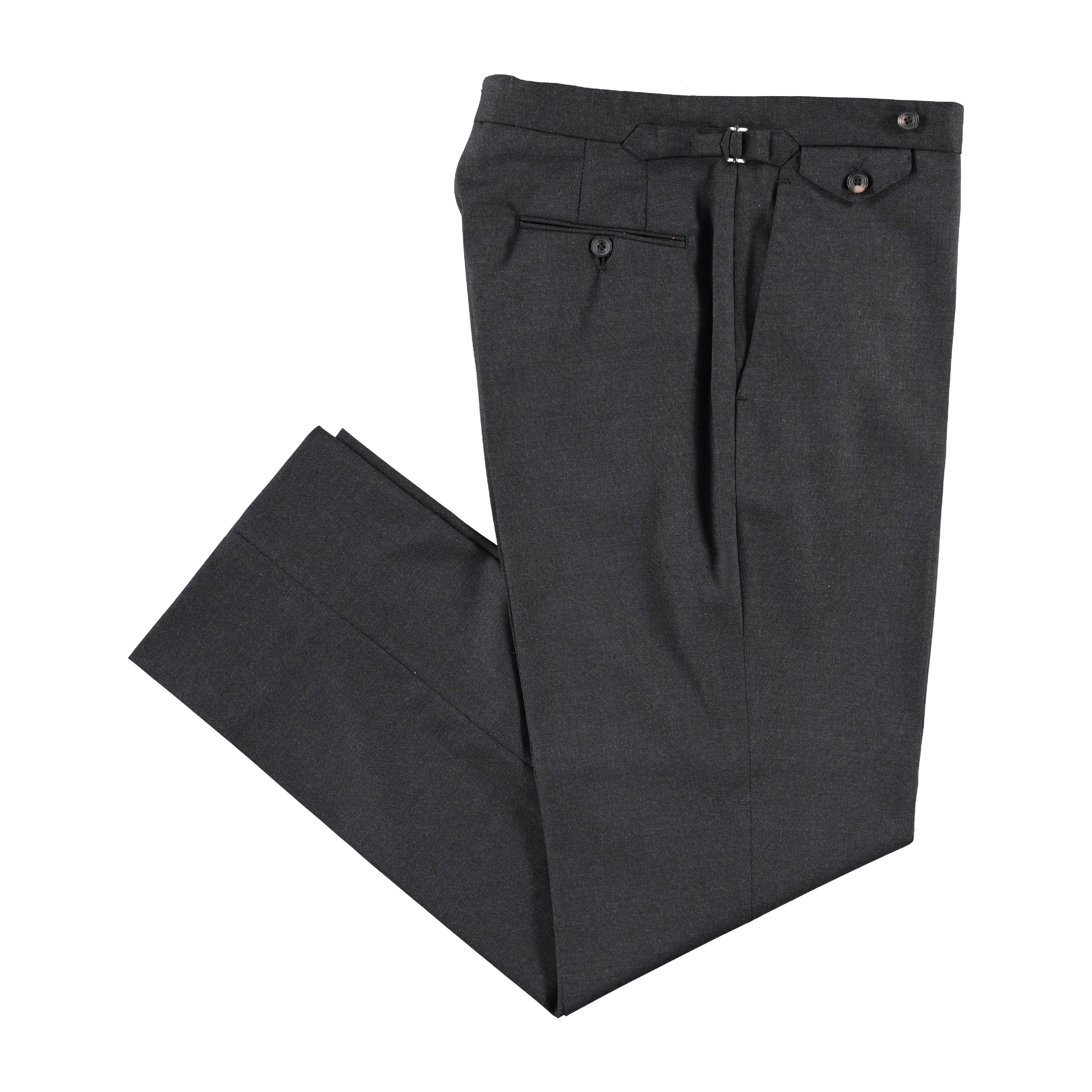 Charcoal Fresco Double Breasted Waverly Suit