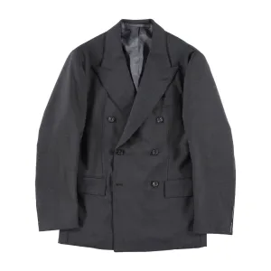 Charcoal Fresco Double Breasted Waverly Suit