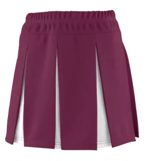 Cheer Skirt Pleated Maroon