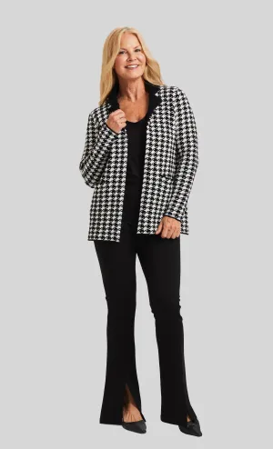 Chenille Houndstooth Jacket- FINAL SALE