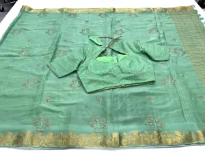Chiffon Banaras Saree