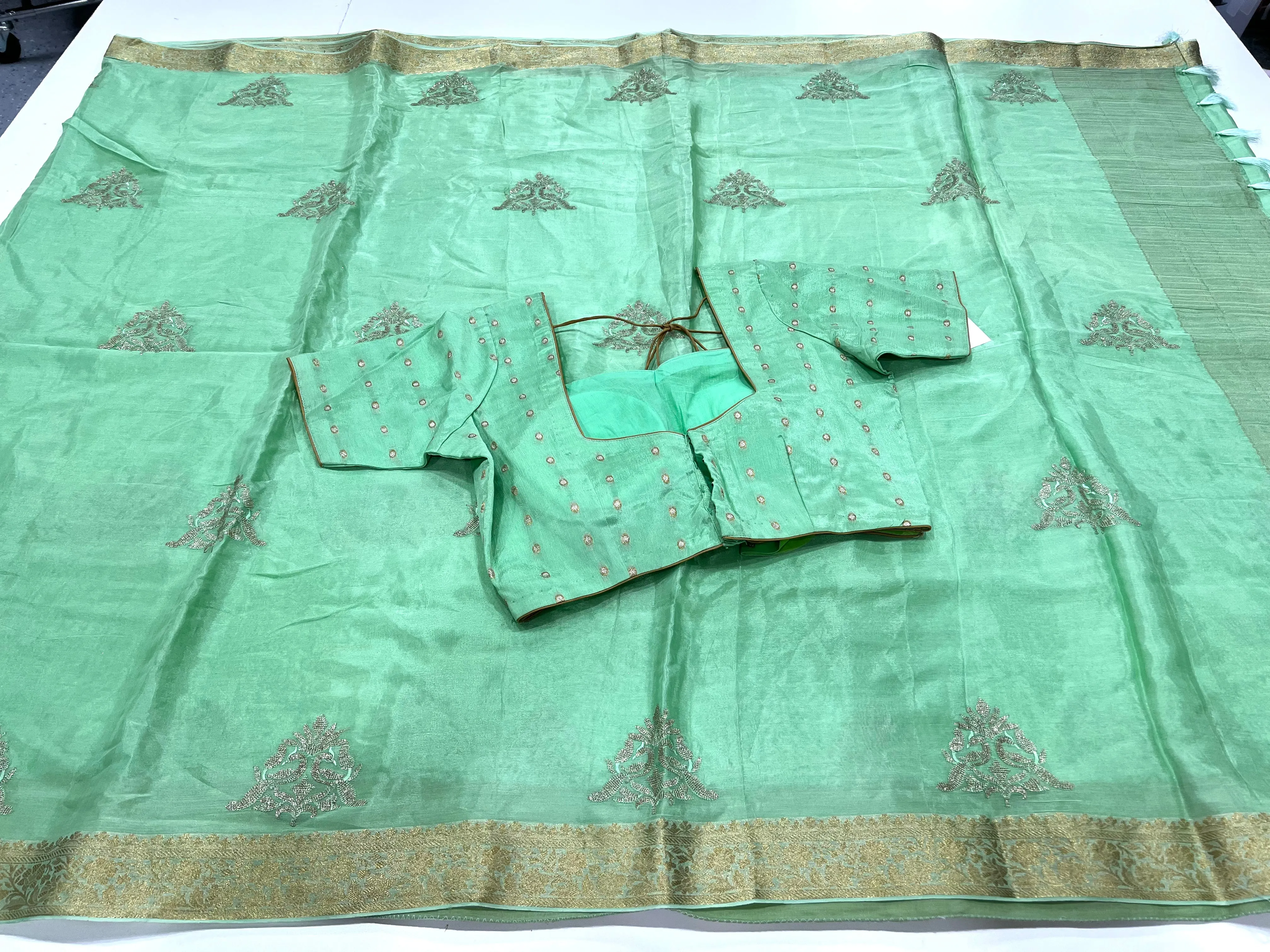Chiffon Banaras Saree