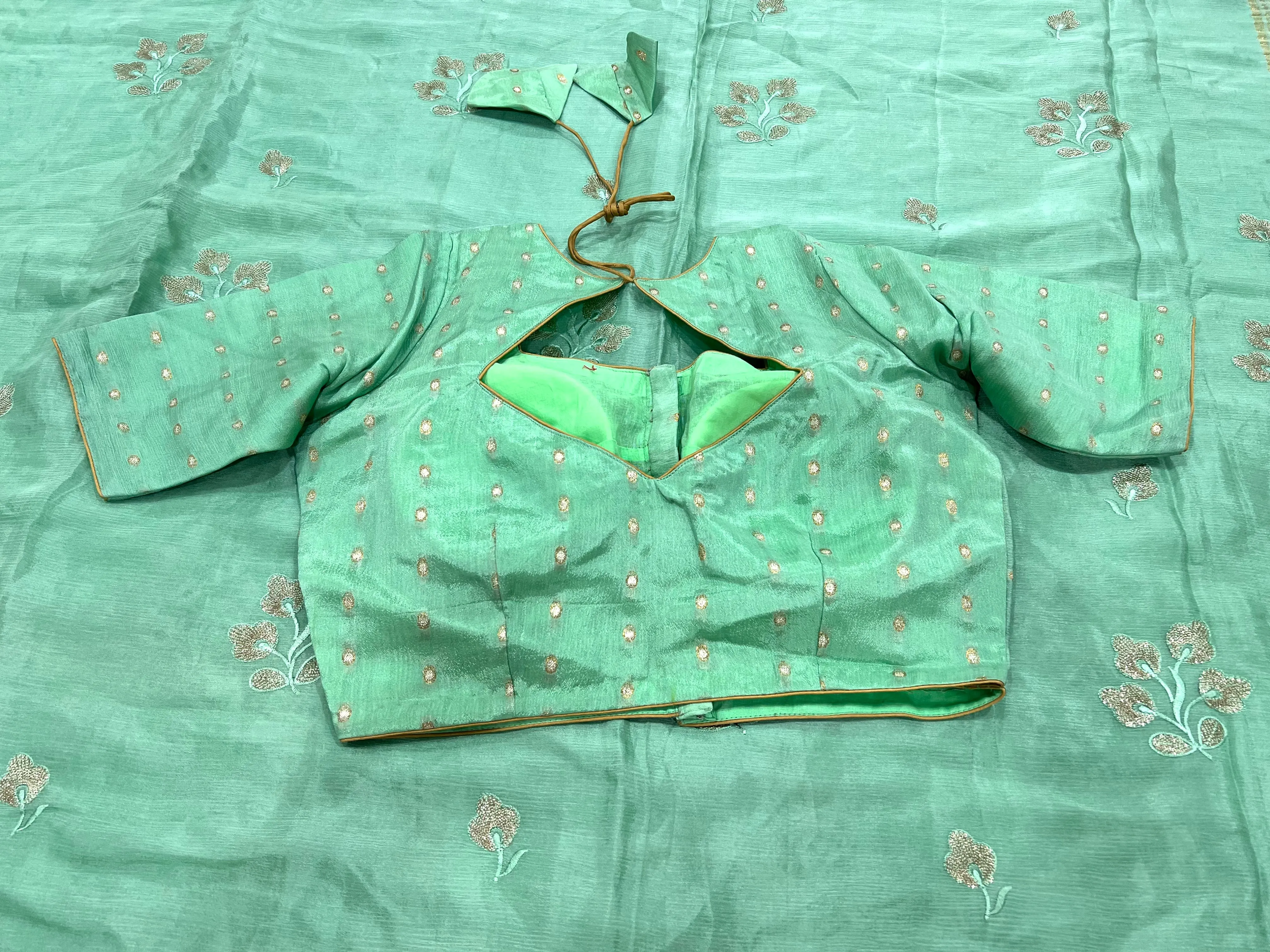 Chiffon Banaras Saree