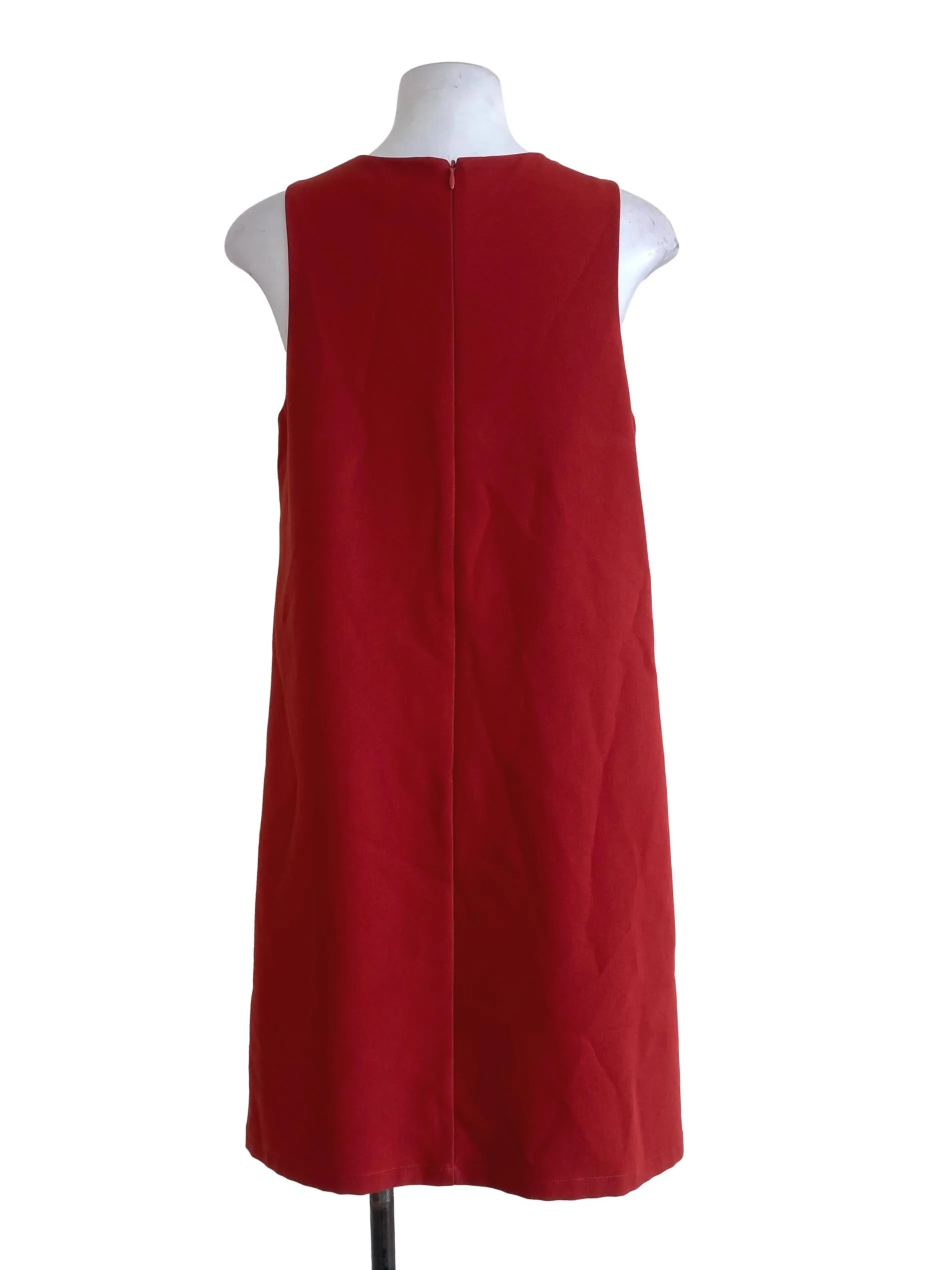 Chilli Red Shift Dress LB