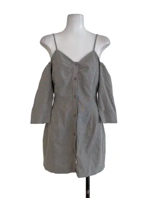 Coin Plain A Line Dress