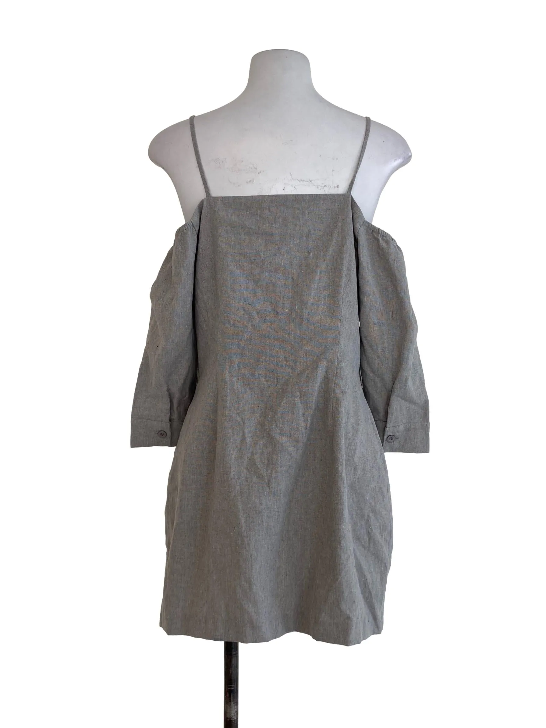 Coin Plain A Line Dress
