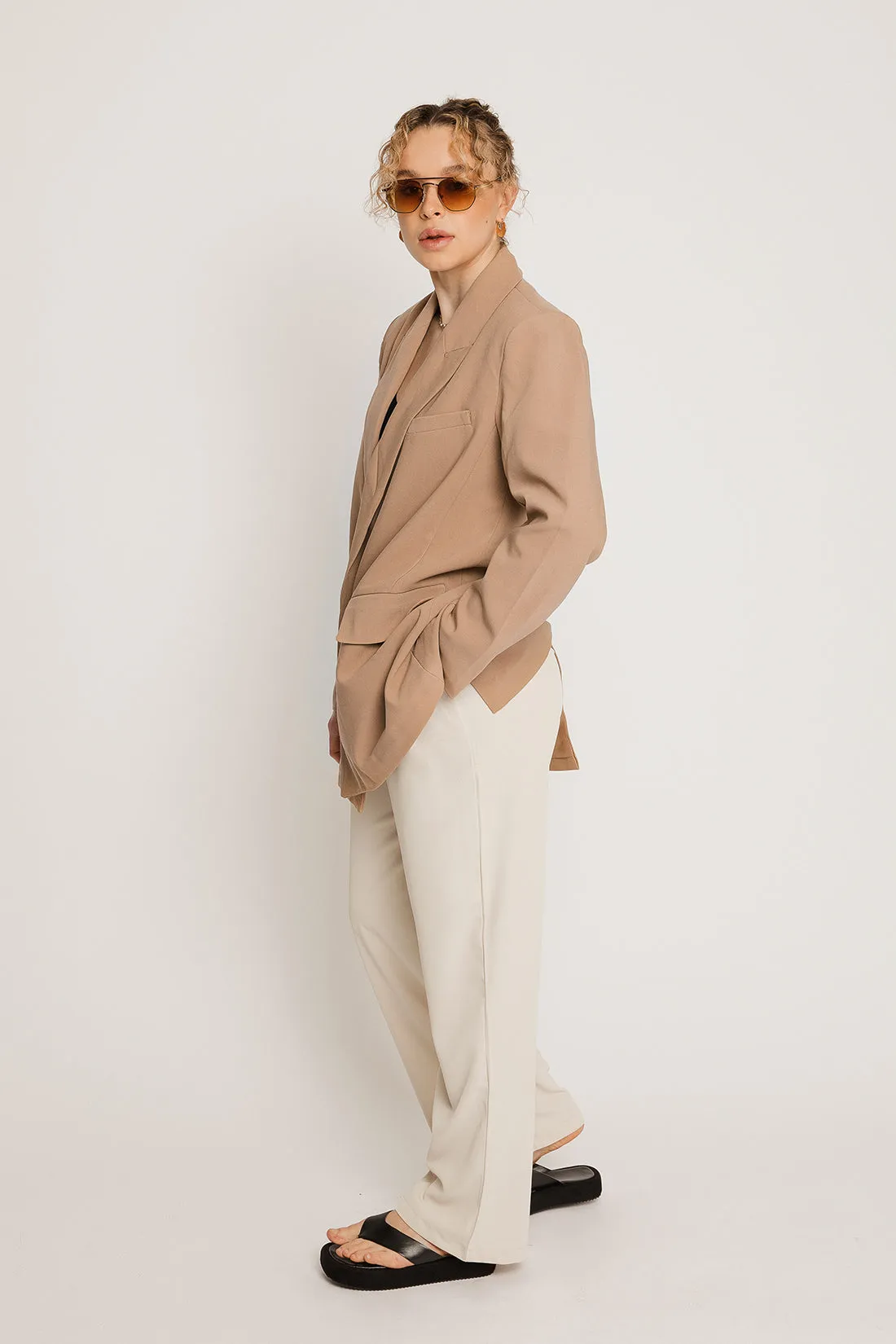Cora Camel Blazer