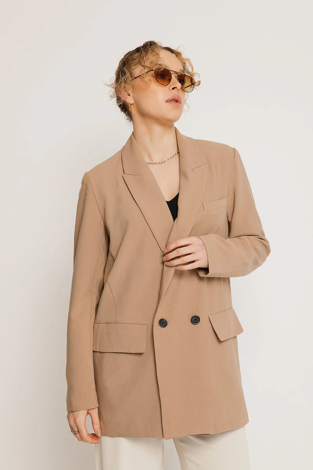 Cora Camel Blazer