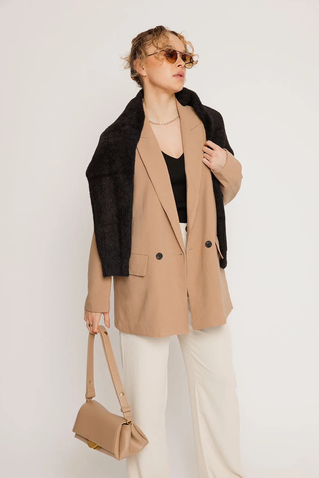 Cora Camel Blazer