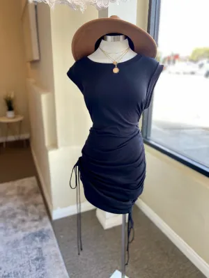 Cotton Sleeveless Rouge Dress