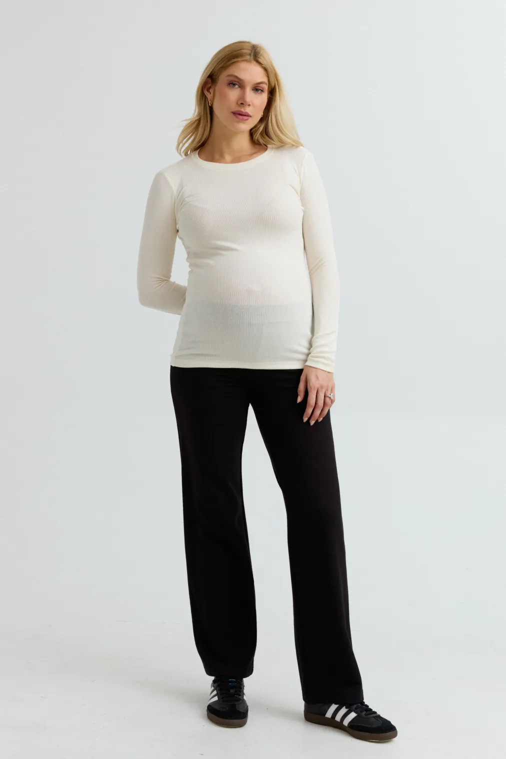 Cozy Fleece Wide-Leg Pant