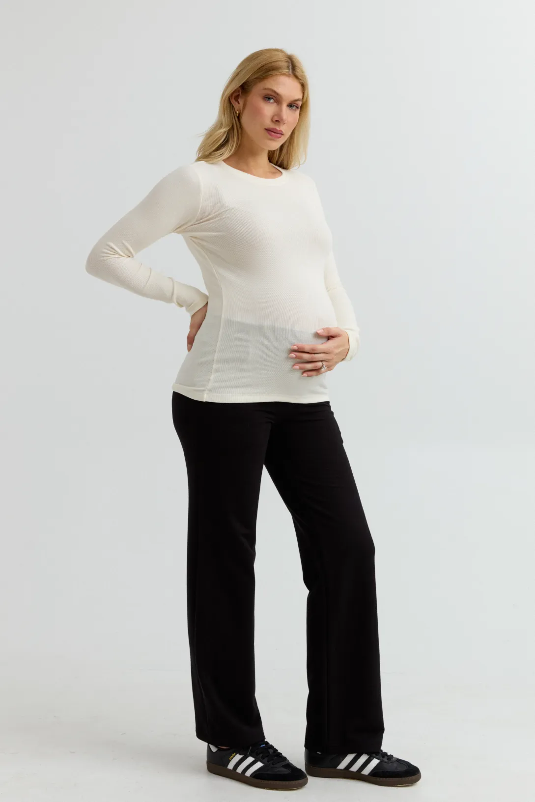 Cozy Fleece Wide-Leg Pant