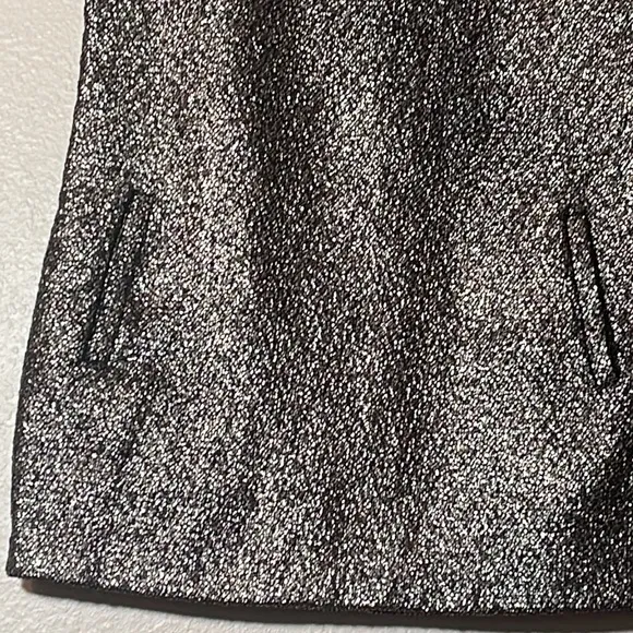 CUPCAKES &amp; CASHMERE MOLLIE Metallic Shift Dress S