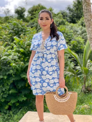 Daisy Print Dress