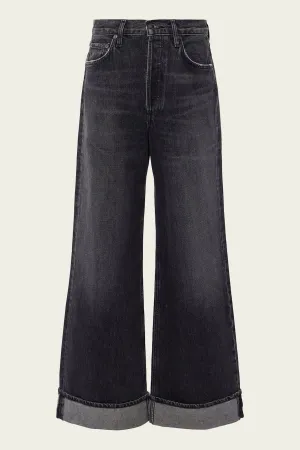 Dame High-Rise Wide Leg Jean in Ditch