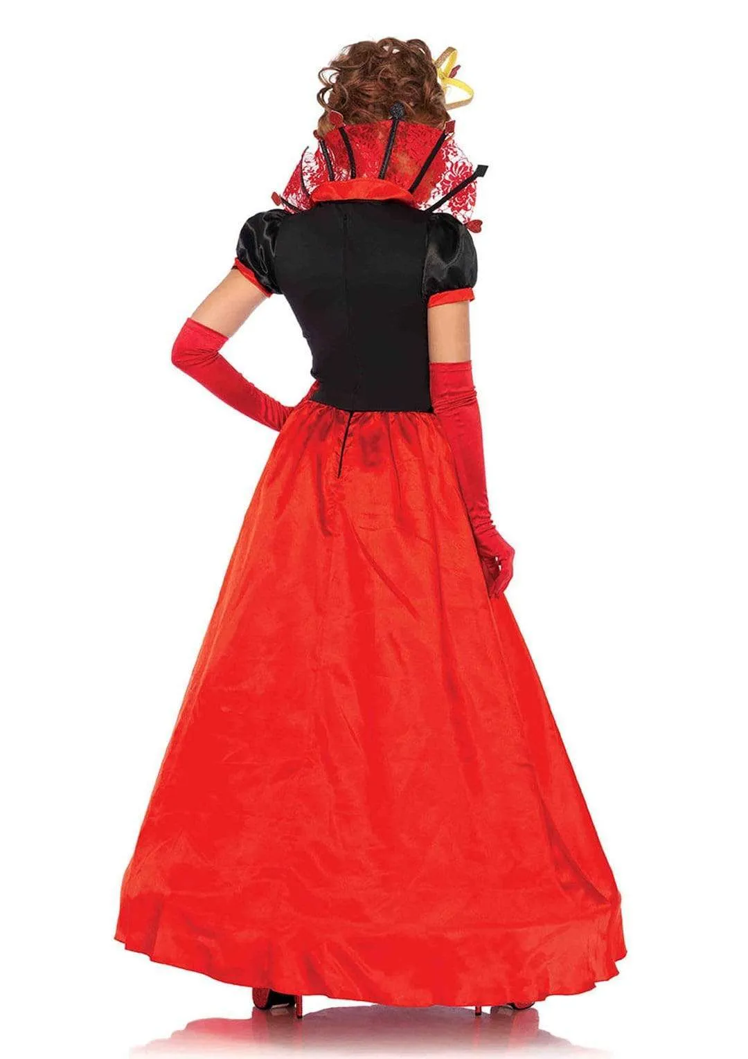 Deluxe Queen of Hearts Costume Gown