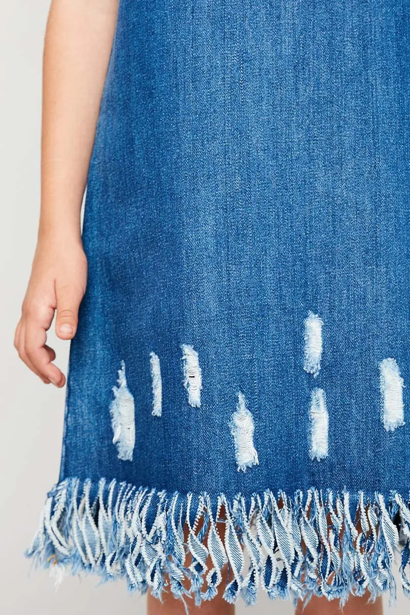 Denim Sleeveless Dress